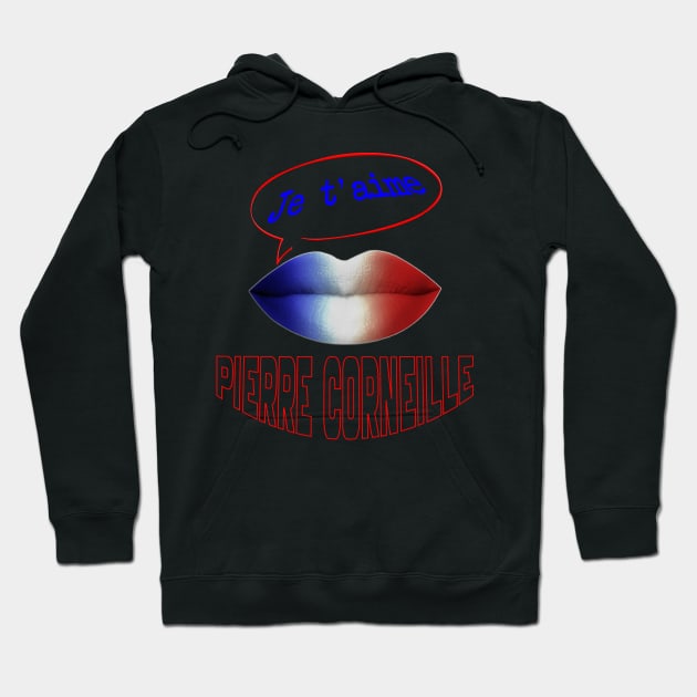 JE TAIME FRENCH KISS CORNEILLE Hoodie by ShamSahid